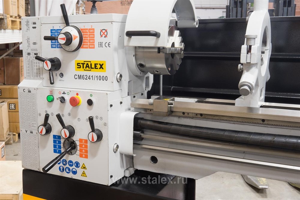 Фото 70 - Токарно-винторезный станок STALEX CM6241/1000.