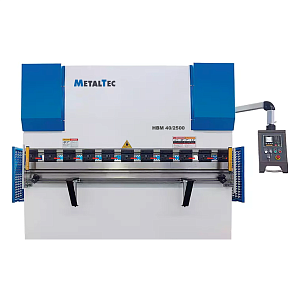Фото 76 - MetalTec HBM 40/2500 (Е22, инвертор заднего упора) листогибочный гидравлический пресс.