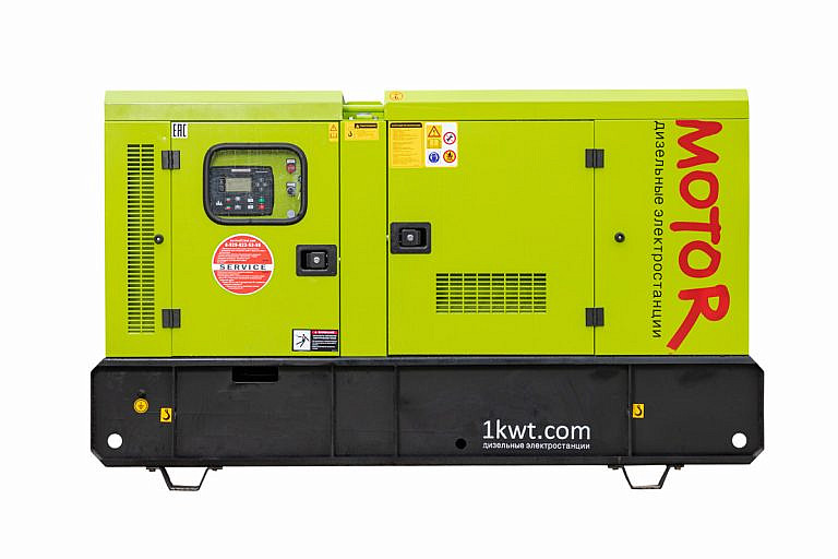 Фото 1 - АД25-Т400 дизельный генератор Motor 25 кВт В кожухе на двигателе RICARDO / K4100D.