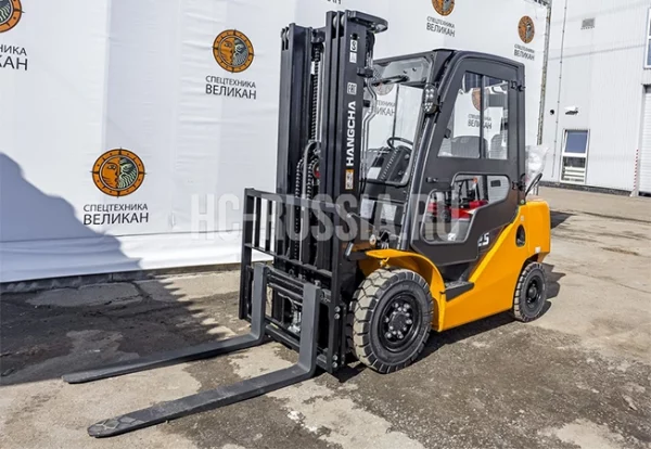 Фото 22 - Бензиновый погрузчик Hangcha CPQD25-XW21F.